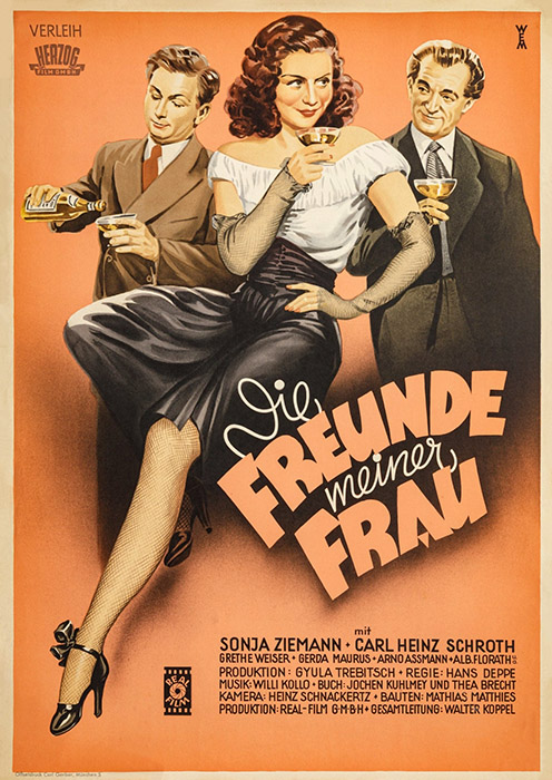 Plakat zum Film: Freunde meiner Frau, Die