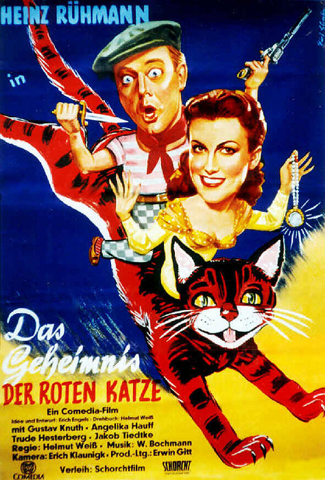 Plakat zum Film: Geheimnis der roten Katze, Das