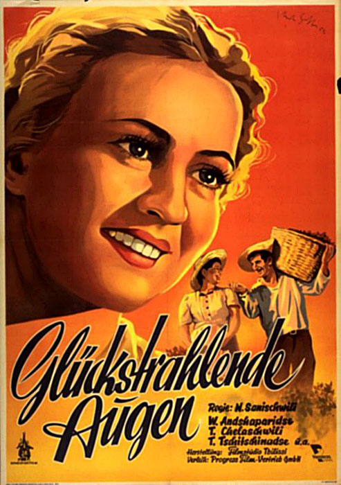 Plakat zum Film: Glückstrahlende Augen