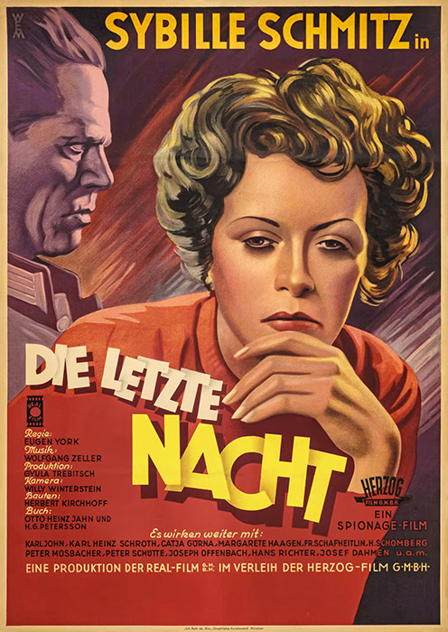 Plakat zum Film: letzte Nacht, Die