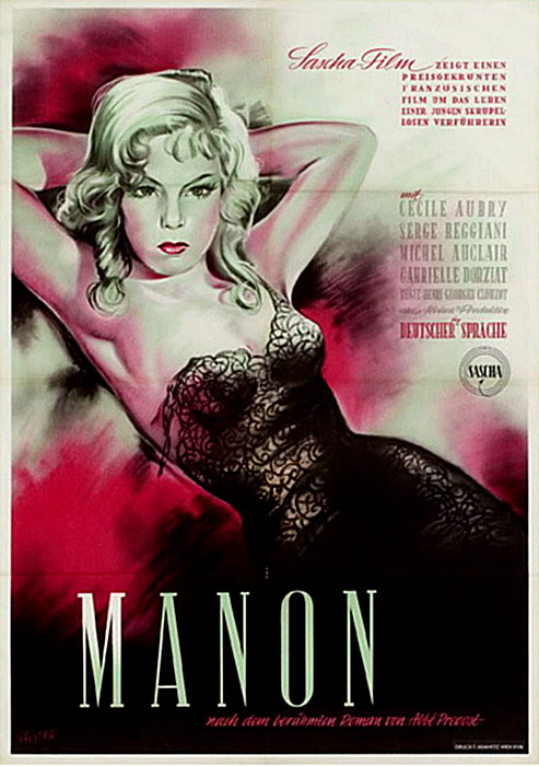 Plakat zum Film: Manon