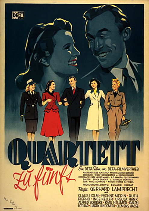Plakat zum Film: Quartett zu fünft