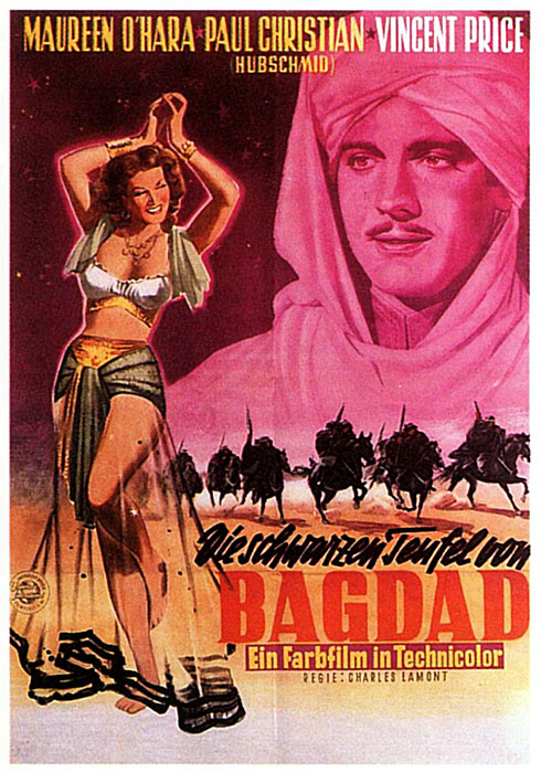 Plakat zum Film: schwarzen Teufel von Bagdad, Die