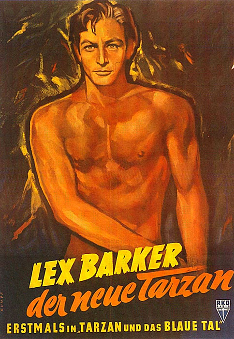 Plakat zum Film: Tarzan und das blaue Tal