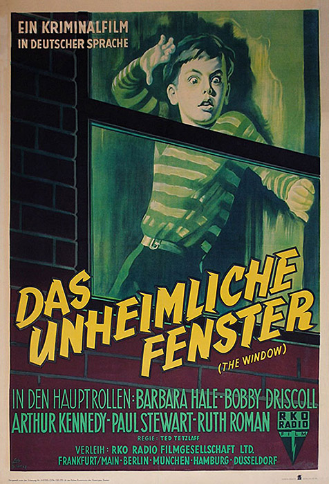 Plakat zum Film: unheimliche Fenster, Das