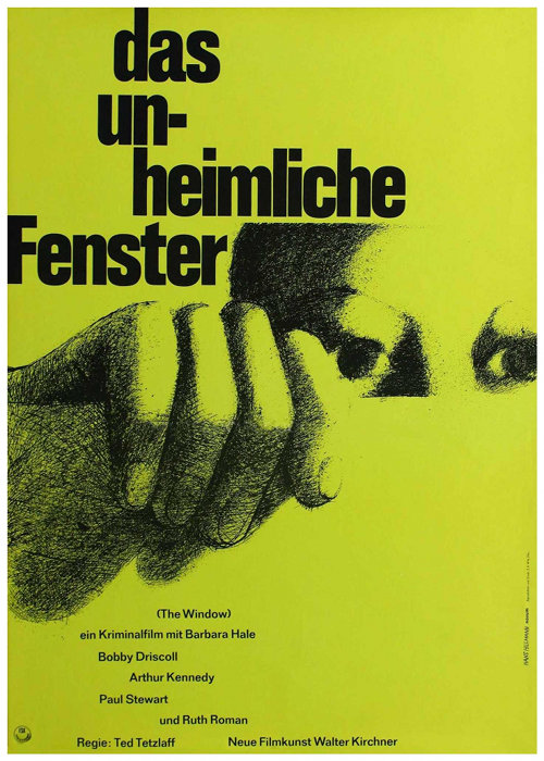 Plakat zum Film: unheimliche Fenster, Das