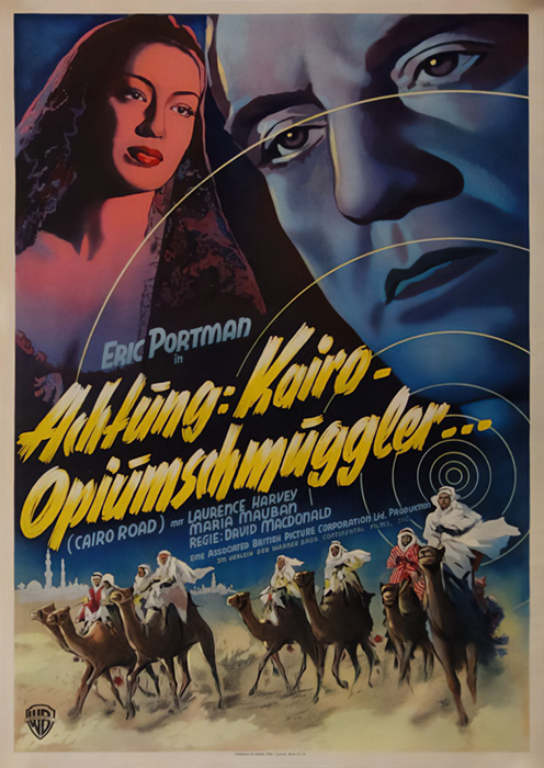 Plakat zum Film: Achtung: Kairo - Opiumschmuggler...