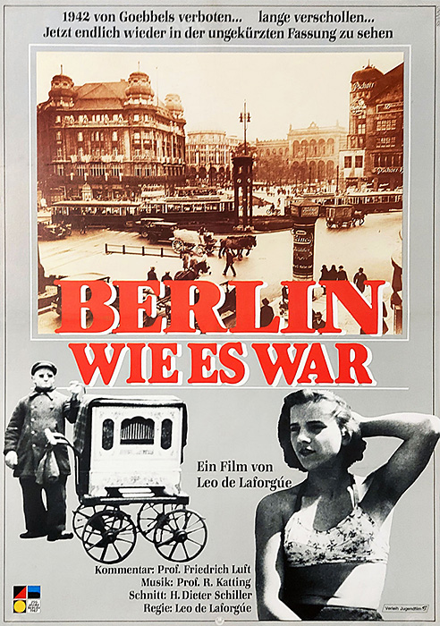 Plakat zum Film: Symphonie einer Weltstadt