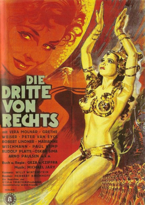 Plakat zum Film: Dritte von rechts, Die