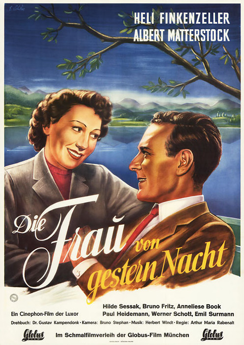 Plakat zum Film: Frau von gestern Nacht, Die