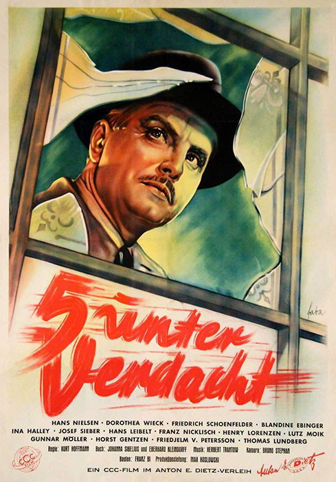 Plakat zum Film: Fünf unter Verdacht