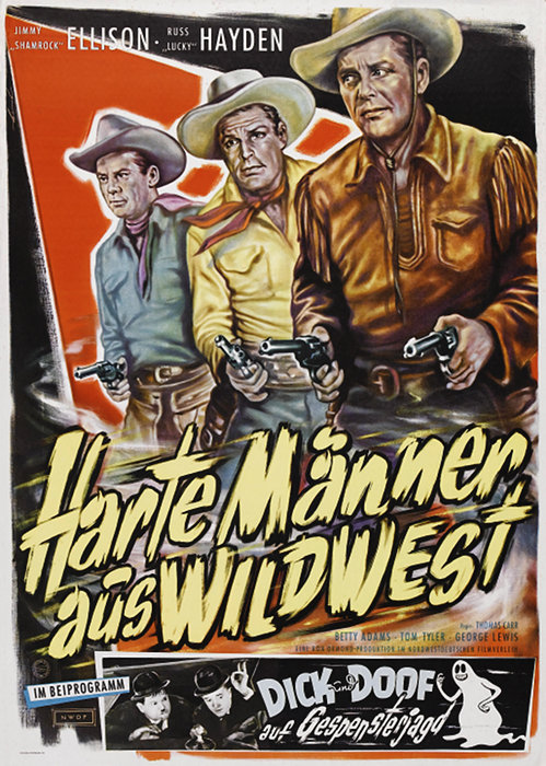 Plakat zum Film: Harte Männer aus Wildwest