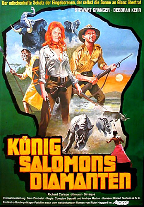 Plakat zum Film: König Salomons Diamanten