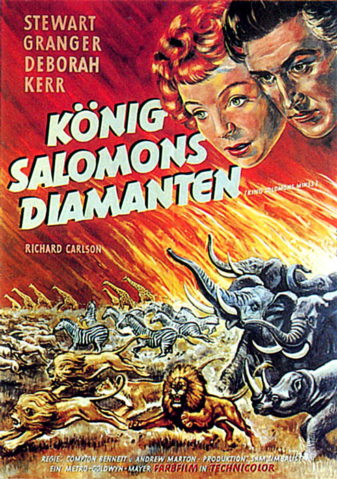 Plakat zum Film: König Salomons Diamanten