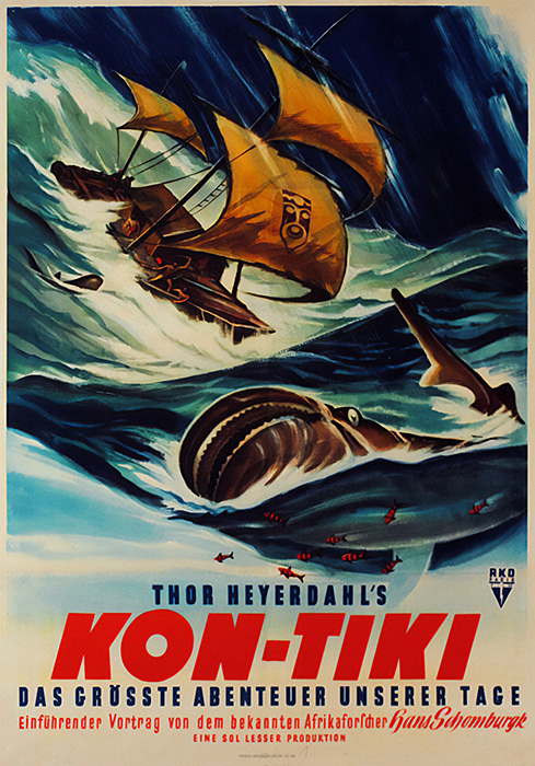 Plakat zum Film: Kon-Tiki