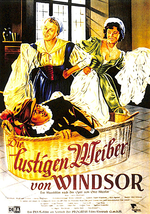 Plakat zum Film: lustigen Weiber von Windsor, Die