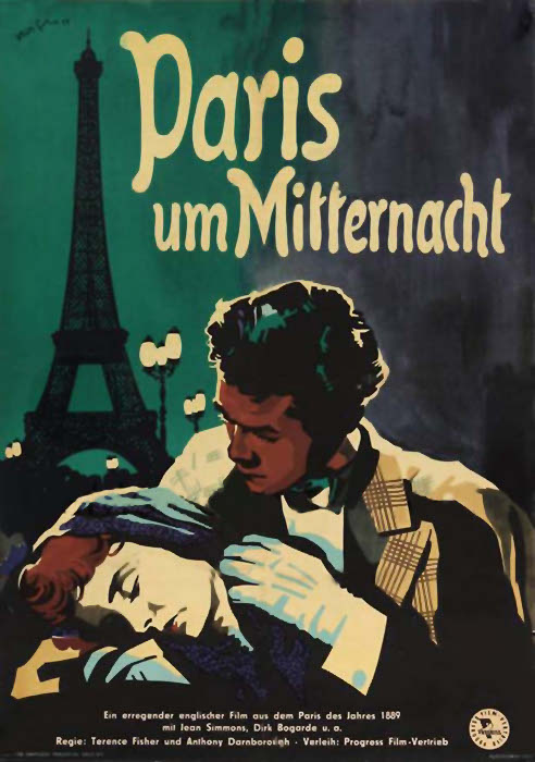 Filmplakat Paris Um Mitternacht 1950 Plakat 2 Von 2 Filmposter Archiv