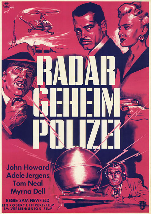 Plakat zum Film: Radar Geheimpolizei
