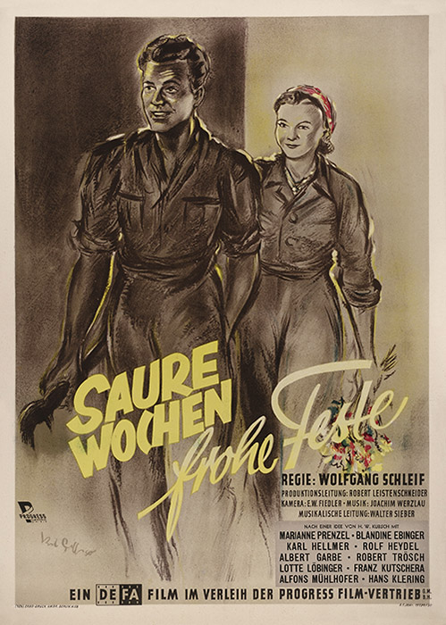 Plakat zum Film: Saure Wochen - frohe Feste