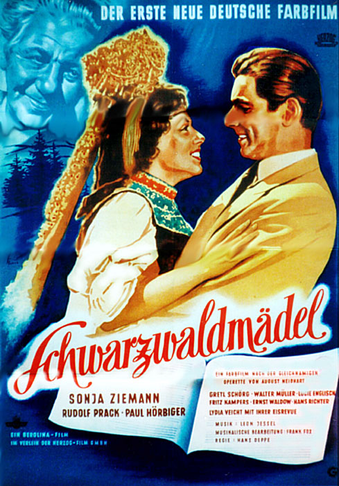 Plakat zum Film: Schwarzwaldmädel