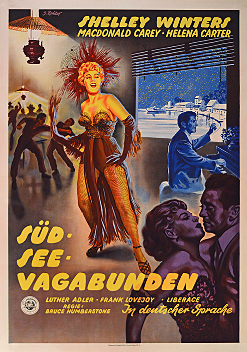 Plakat zum Film: Südsee-Vagabunden