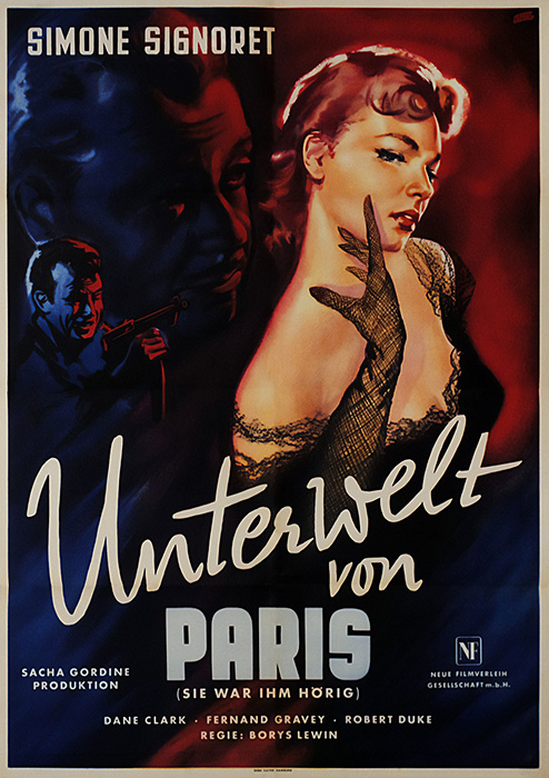 Plakat zum Film: Unterwelt von Paris