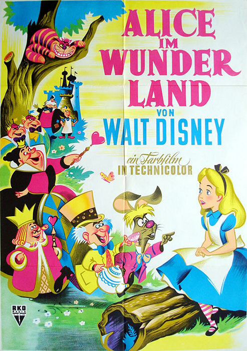 Filmplakat Alice Im Wunderland 1951 Plakat 3 Von 4 Filmposter Archiv