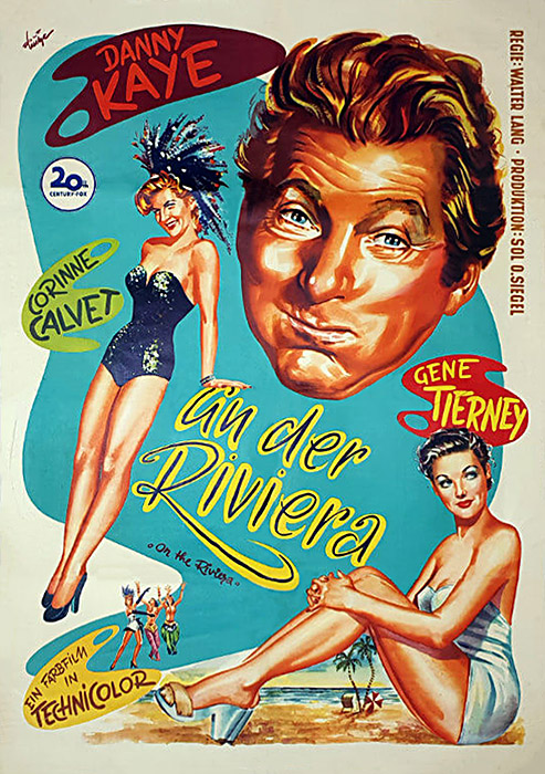 Plakat zum Film: An der Riviera