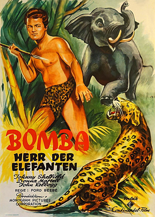Plakat zum Film: Bomba, der Herr der Elefanten