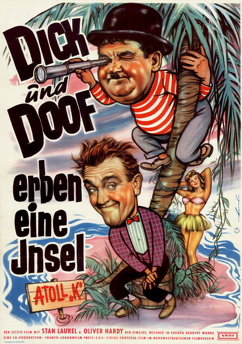 Plakat zum Film: Dick und Doof - Atoll K