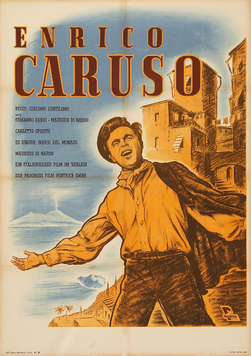 Plakat zum Film: Wunder einer Stimme - Enrico Caruso