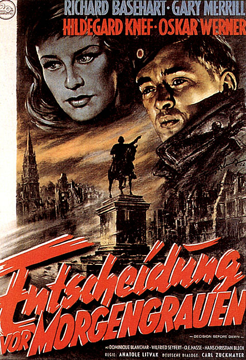 Plakat zum Film: Entscheidung vor Morgengrauen