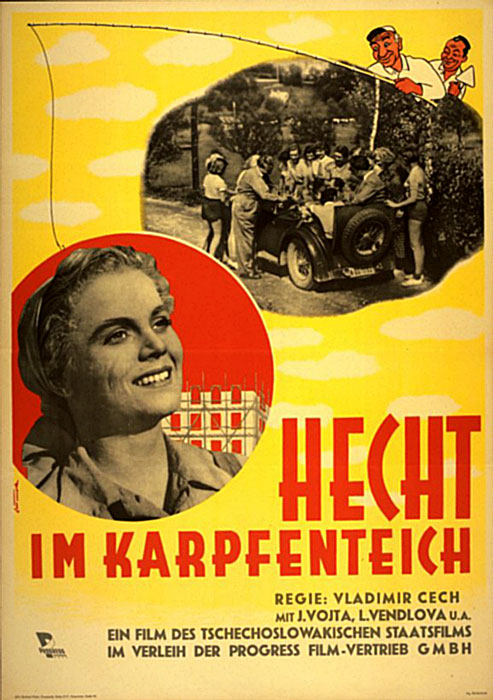 Plakat zum Film: Hecht im Karpfenteich