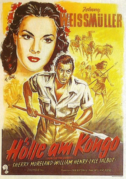 Plakat zum Film: Hölle am Kongo