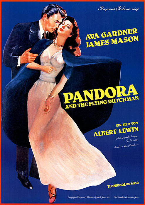 Plakat zum Film: Pandora und der fliegende Holländer