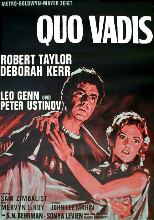 Plakat zum Film: Quo Vadis?