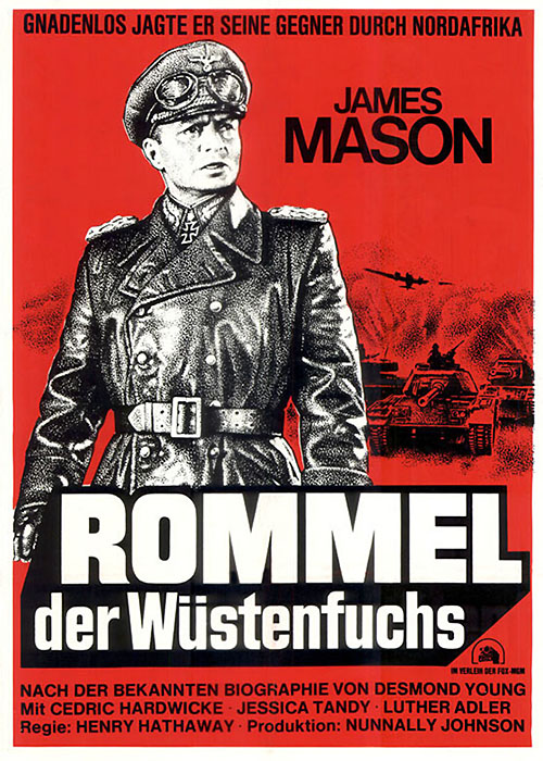 Plakat zum Film: Rommel, der Wüstenfuchs