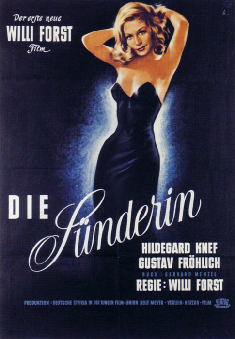 Plakat zum Film: Sünderin, Die