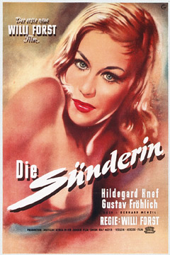 Plakat zum Film: Sünderin, Die