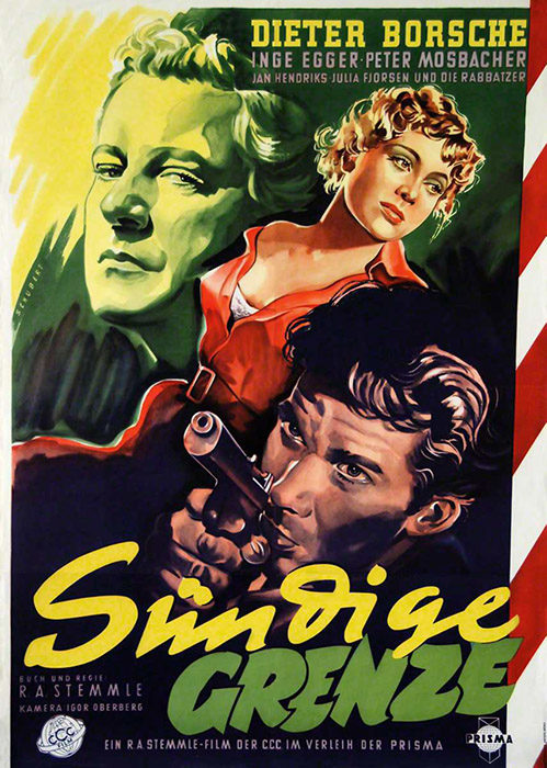 Plakat zum Film: Sündige Grenze