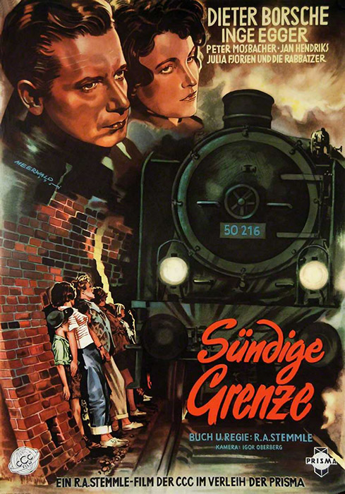 Plakat zum Film: Sündige Grenze