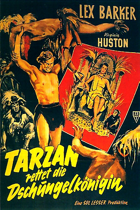 Plakat zum Film: Tarzan rettet die Dschungelkönigin