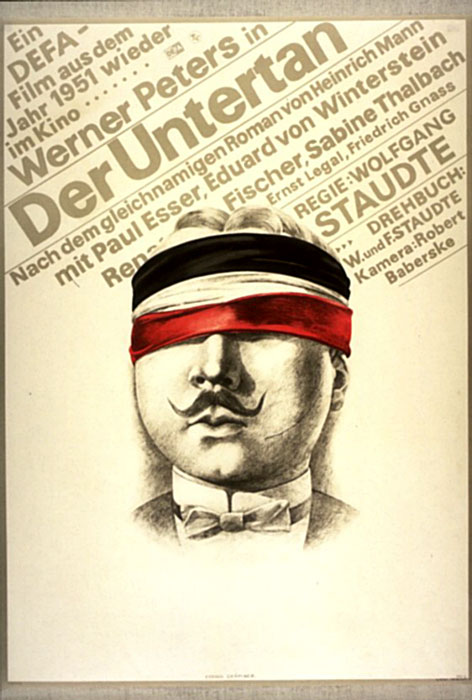 Plakat zum Film: Untertan, Der