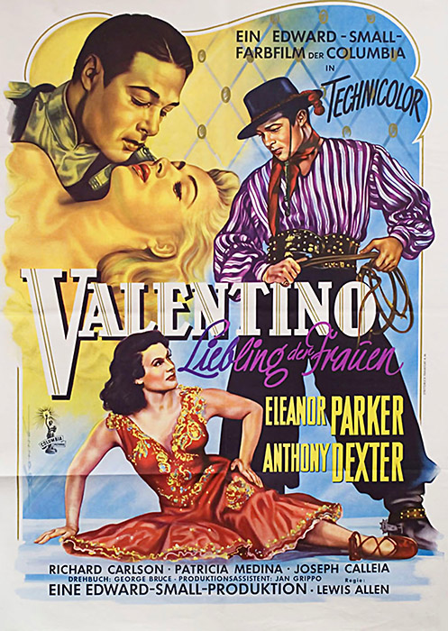 Plakat zum Film: Valentino - Liebling der Frauen