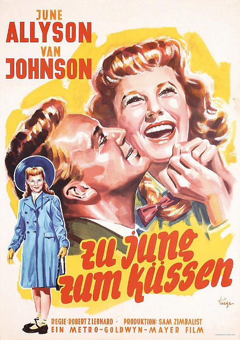 Plakat zum Film: Zu jung zum Küssen