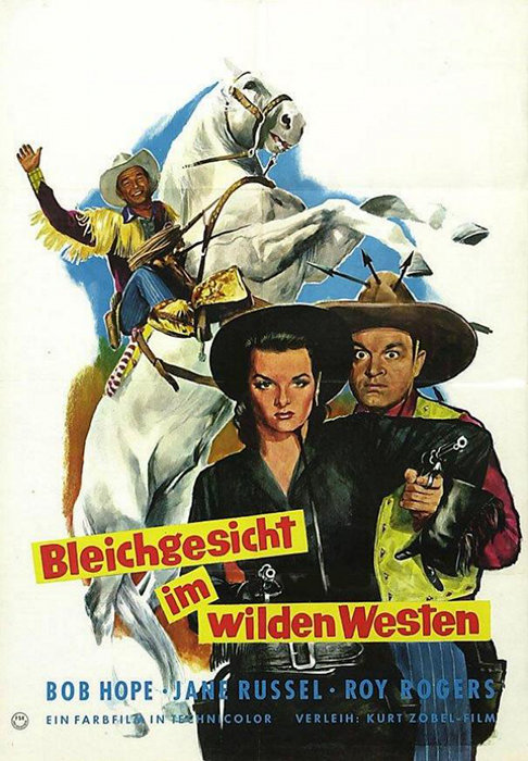 Plakat zum Film: Bleichgesicht im Wilden Westen