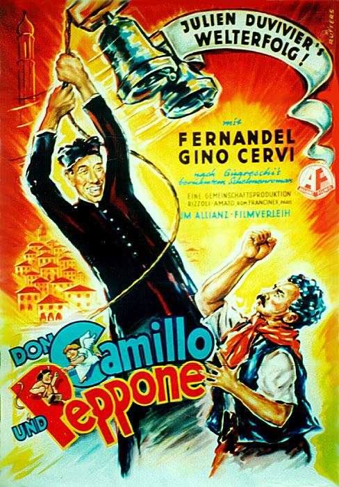 Plakat zum Film: Don Camillo und Peppone
