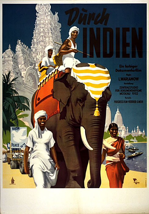 Plakat zum Film: Durch Indien