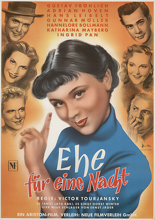 Plakat zum Film: Ehe für eine Nacht