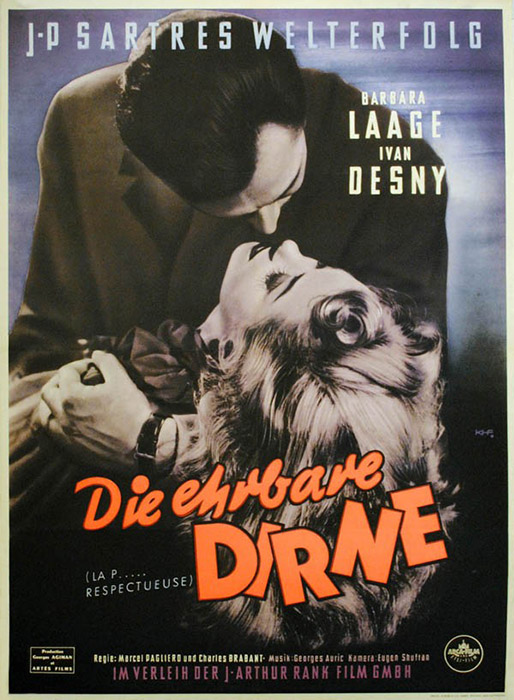 Plakat zum Film: ehrbare Dirne, Die